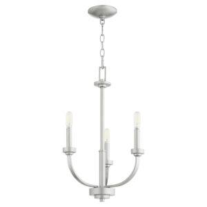 Reyes 3-Light Chandelier in Classic Nickel