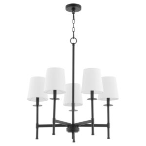 Belshaw 5-Light Chandelier in Matte Black