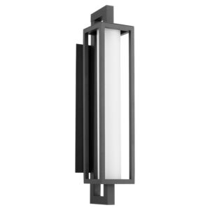 Parlor 1-Light LED Wall Mount in Textured Black