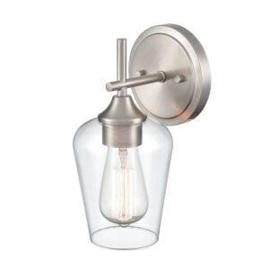 Ashford One Light Wall Sconce in Brushed Nickel by Millennium