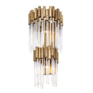 Matrix Two Light Wall Sconce in Havana Gold by Varaluz