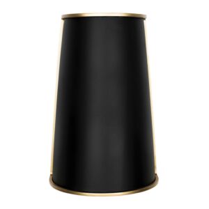 Coco Two Light Wall Sconce in Matte BlackFrench Gold by Varaluz