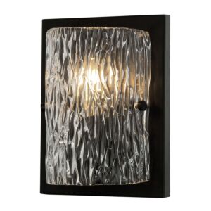 Morgan One Light Wall Sconce in Black by Varaluz