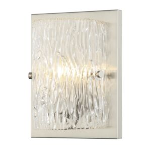 Morgan One Light Wall Sconce in Brushed Nickel by Varaluz