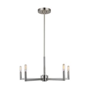 Fullton 5-Light Chandelier in Brushed Nickel