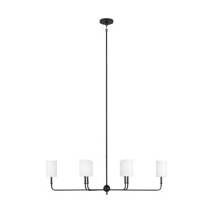 Foxdale LED Chandelier in Midnight Black by Visual Comfort Studio