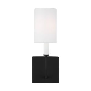 Greenwich LED Bath Wall Sconce in Midnight Black by Visual Comfort Studio