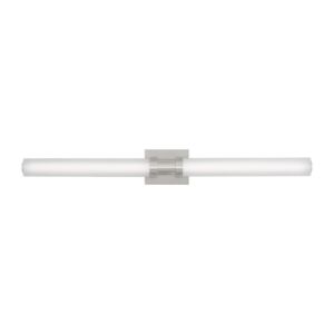 Kiel 1-Light LED Bathroom Vanity Light Wall Sconce in Brushed Nickel