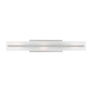 Dex 3-Light Bathroom Vanity Light in Brushed Nickel