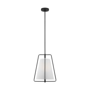 Allis LED Pendant in Midnight Black by Visual Comfort Studio