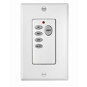 Universal 3 Spd Wall Ctl Universal Wall Control in White