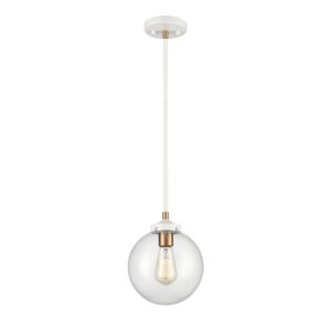 Boudreaux 1-Light Mini Pendant in Matte White