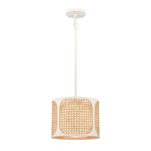 Coastal Breeze 1-Light Pendant in White Coral