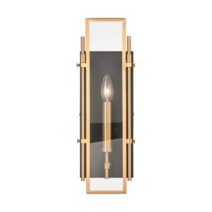 Mechanist 1-Light Wall Sconce in Matte Black