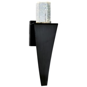 Catania LED Wall Sconce in Black by CWI Lighting