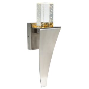 Catania LED Wall Sconce in Satin Nickel by CWI Lighting