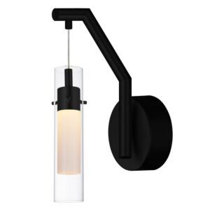 Olinda LED Wall Sconce in Black by CWI Lighting