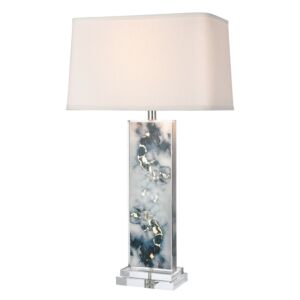 Everette 1-Light Table Lamp in Blue