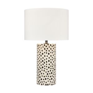 Signe 1-Light Table Lamp in Cream