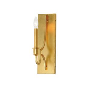 Normandy 1-Light Wall Sconce in Gold Leaf