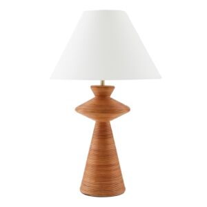 Palista One Light Table Lamp in Honey by Arteriors