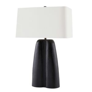 Romer One Light Table Lamp in Charcoal by Arteriors