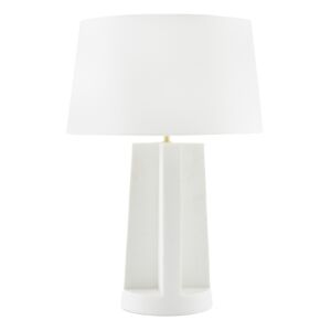 Riverton One Light Table Lamp in Ivory by Arteriors