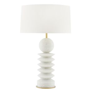 Roxbury One Light Table Lamp in Ivory by Arteriors