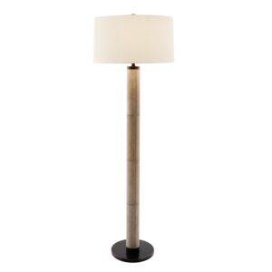 Russel One Light Floor Lamp in Bone by Arteriors