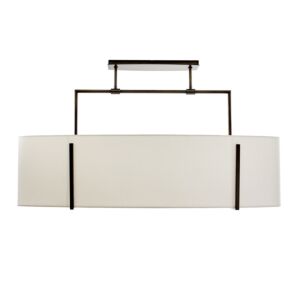 Presley Seven Light Chandelier in White by Arteriors