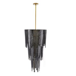 Raine Seven Light Chandelier in Blue Smoke Luster by Arteriors