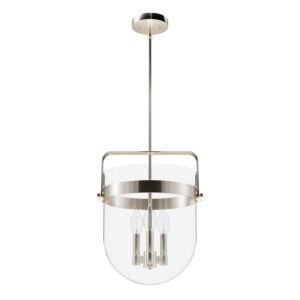 Karloff  Pendant in Brushed Nickel by Hunter