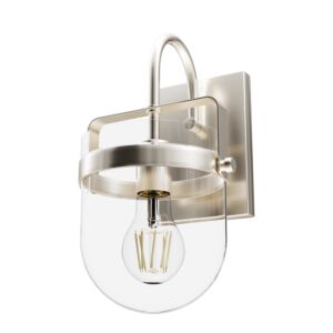 Hunter Karloff Sconce in Brushed Nickel