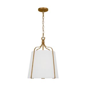 Leander 1-Light Pendant in Antique Gild