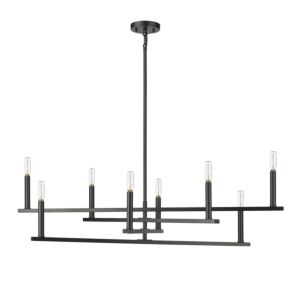 Hale 8-Light Chandelier Light in Black