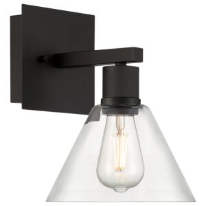 Port Nine Martini LED Wall Sconce in Matte Black by Access