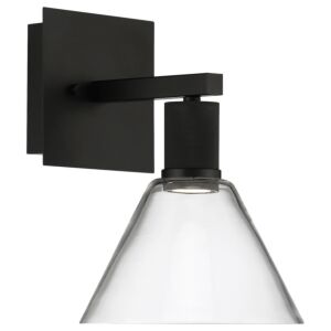 Port Nine Martini LED Wall Sconce in Matte Black by Access