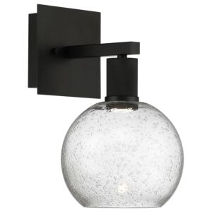 Port Nine Burgundy LED Wall Sconce in Matte Black by Access