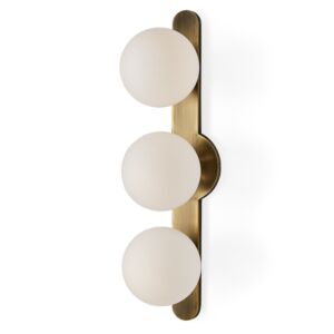 Droplet,  Wall Sconce in Antique Brass by Uttermost