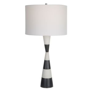 Bandeau  Table Lamp in Polished Nickel by Uttermost