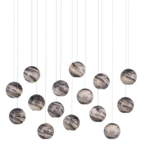 Palatino  Pendant in Earthith Speckles by Currey and Company