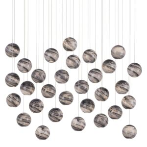 Palatino 30 Light Pendant in Earthith Speckles by Currey and Company