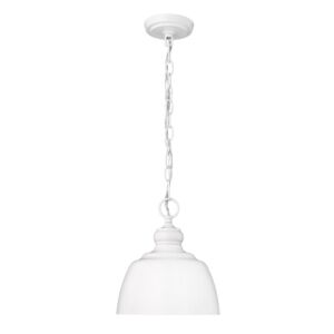 Holmes WHT 1-Light Mini Pendant in Matte White