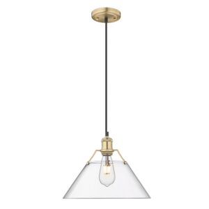 Orwell BCB 1-Light Pendant in Brushed Champagne Bronze