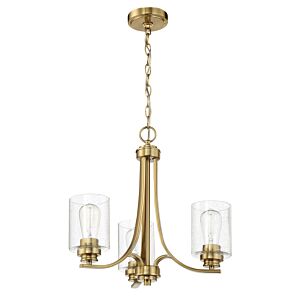 Bolden 3-Light Chandelier in Satin Brass