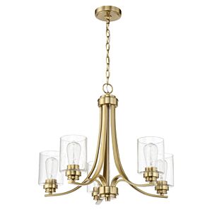 Bolden 5-Light Chandelier in Satin Brass