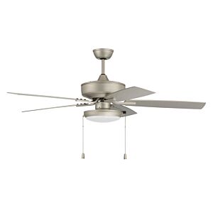 Outdoor Pro Plus 119 1-Light 52" Outdoor Outdoor Ceiling Fan in Painted Nickel