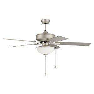 Outdoor Pro Plus 211 2-Light 52" Outdoor Outdoor Ceiling Fan in Painted Nickel