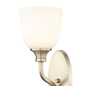 Alberta  Wall Sconce in Modern Gold by Millennium