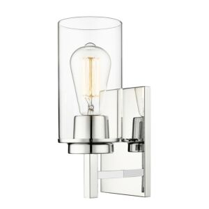 Janna One Light Wall Sconce in Chrome by Millennium